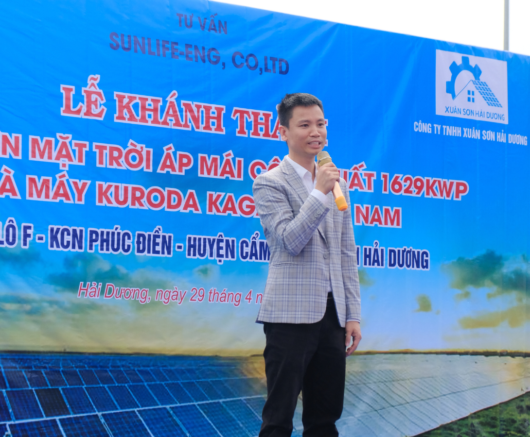 Khánh thành dự án điện mặt trời tại Hải Dương